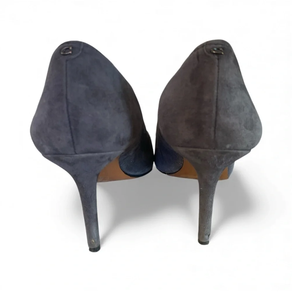 COACH • Gray Suede Pumps • Classic” SZ 9